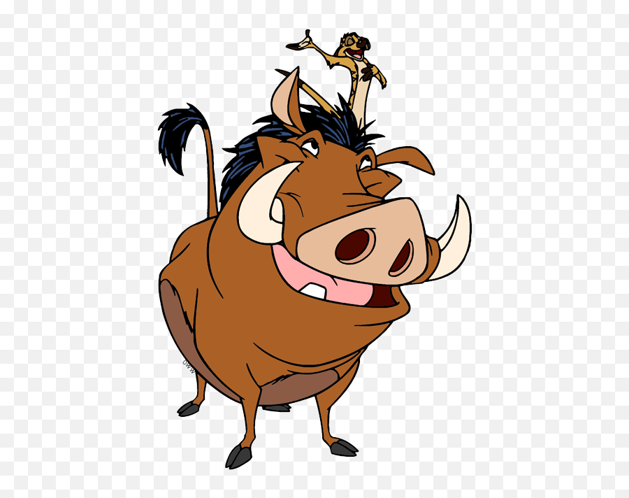Timon Lion King Clipart - Timon And Pumbaa Png,The Lion King Png