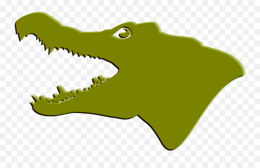 Friendly Clipart Alligator Transparent - Transparent Alligator Head Clip Art Png,Alligator Png