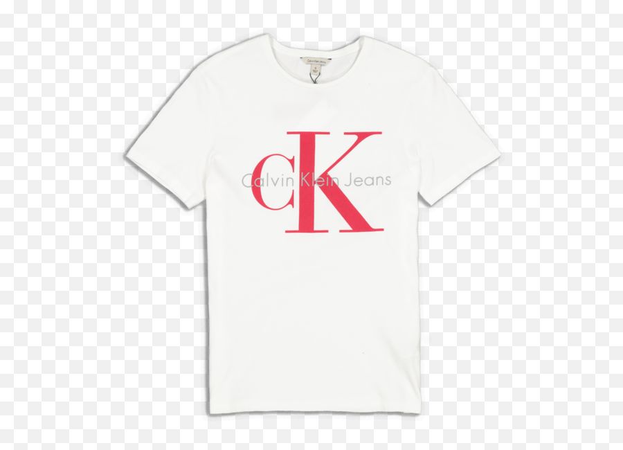 Calvin Klein Monogram Logo Tee Whitered - Calvin Klein Png,Calvin Klein Logo Png