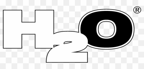Download H2o Logo Black And White - Circle PNG Image with No