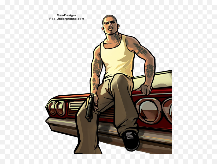 Gta San Andreas Psd Official Psds - Gta San Andreas Png,Gta San Andreas Logo