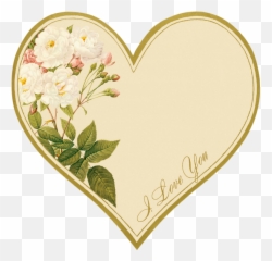 Download St Valentin Valentine Heart Png I Love You - Pierre Joseph Redouté Artwork