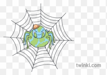 Webster The World Wide Spider - png