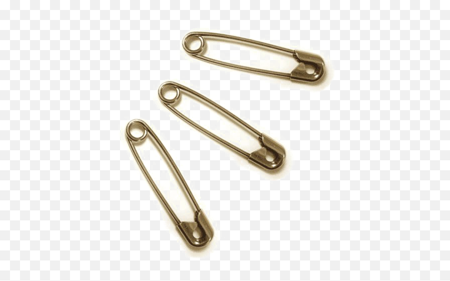 Golden Safety Pin Png Transparent Image - Wood,Safety Pin Png