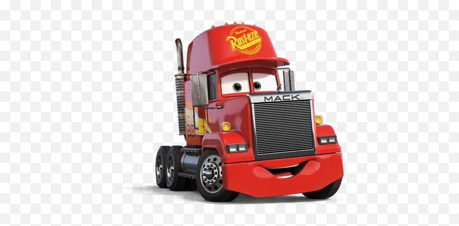 Mack - Cars Movie Characters Mack Png,Carros Png