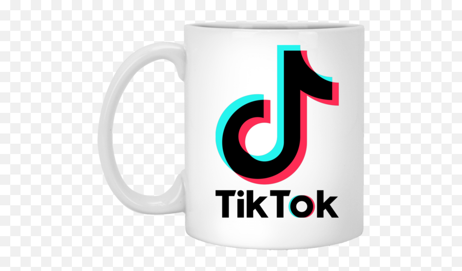 Tiktok Logo Mug - Tik Tok Png,Tik Tok Logo Png