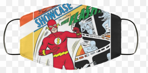 The Flash Showcase 4 Face Mask - Goku png