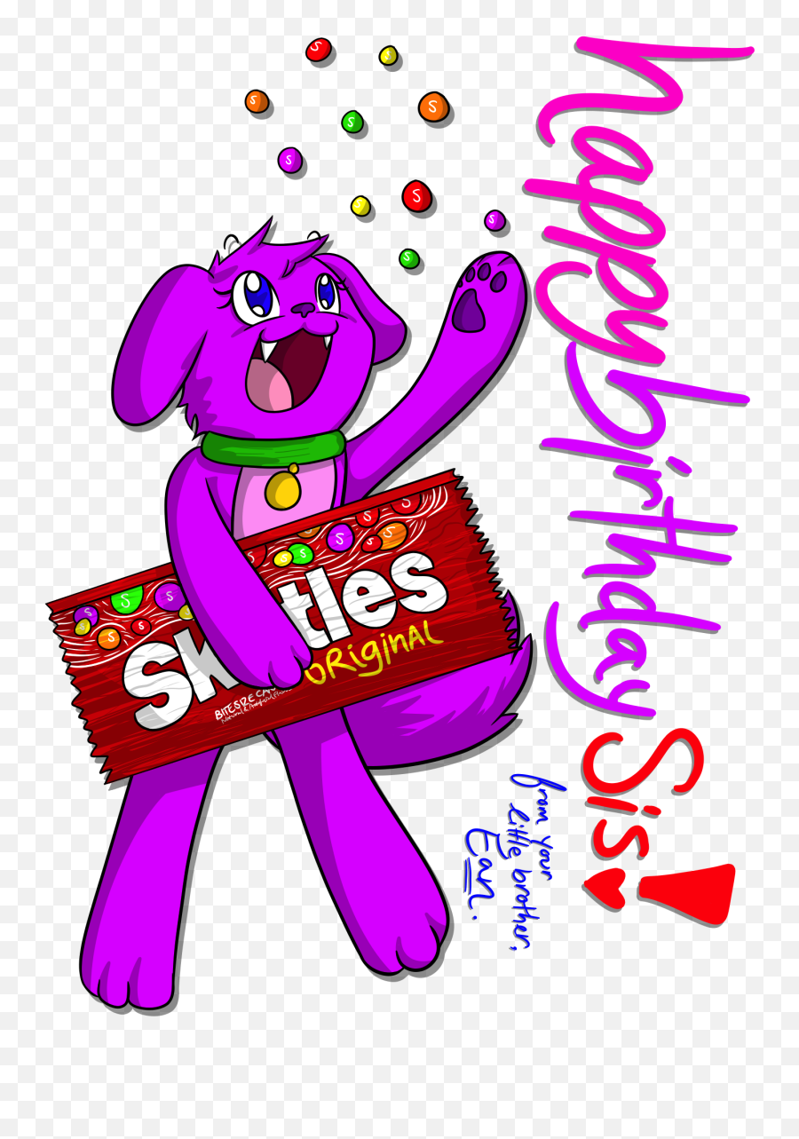 Free Skittle Png Download Clip Art - Cartoon,Skittle Png