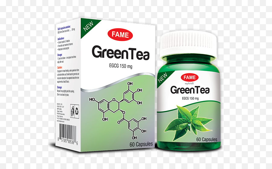 Greentea - Fame Pharmaceuticals Industry Coltd Fame Green Tea Png,Green Tea Png