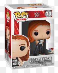 Funko Pop Wwe Becky Lynch The Man 70 Amazon Exclusive W Sticker Buy Sell Trade - Becky Lynch The Man Funko Pop Png,Becky Lynch Png