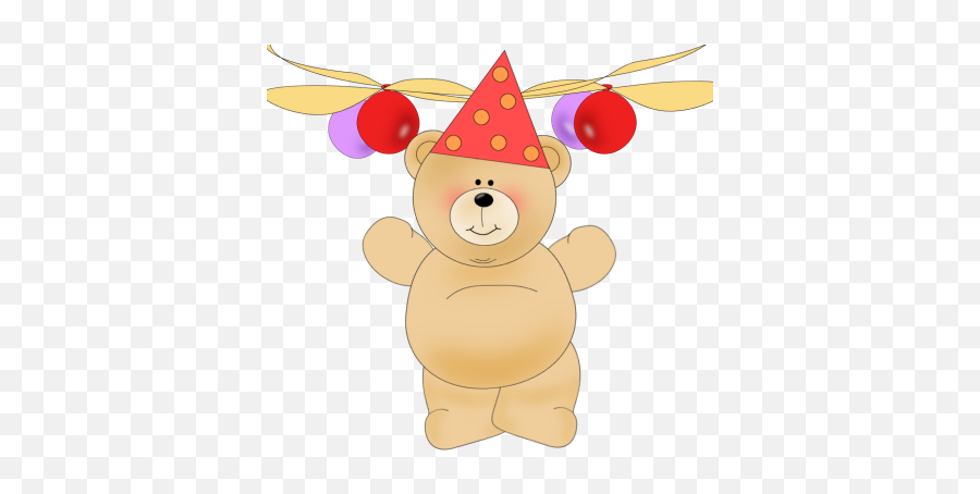 Birthday Bear Clipart - Clip Art Bay Bears Party Clipart Png,Bear Clipart Png