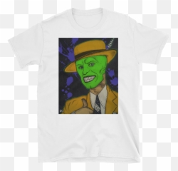 The Mask Jim Carrey Short - Sleeve Unisex Tshirt In 2019 Cartoon Png,Jim Carrey Png