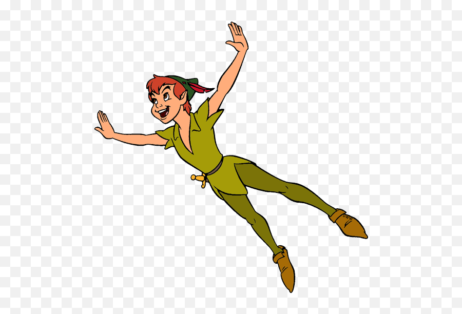 Peter Pan Clip Art Disney Galore - Disney Peter Pan Flying Png,Peter Pan Png