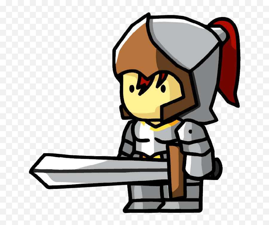 Knights Clipart Woman Transparent Free For - Scribblenauts Png,Knights Png