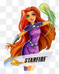 Pin En Jóvenes Titanes - Starfire Dc Superhero Girls Png,Starfire Png