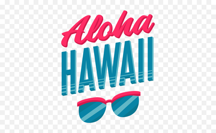 Aloha Sunglasses Hawaiian Lettering - Transparent Png U0026 Svg Dave,Hawaii Png