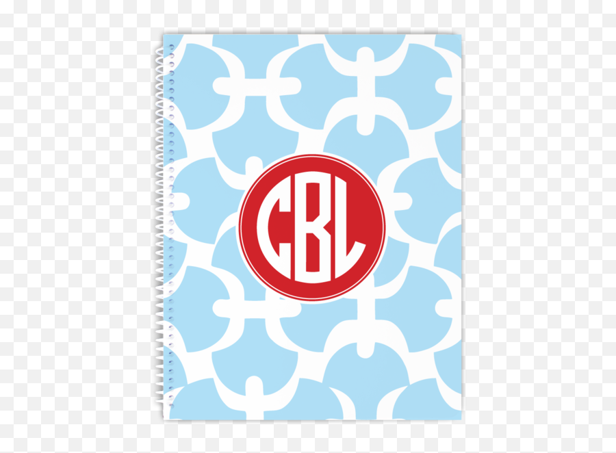 Spiral Notebook U2014 Between The Sheets Co - Monogram Png,Spiral Png