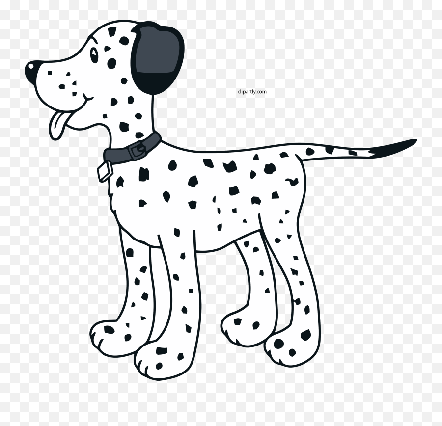 Clipartly - Dalmatian Dogs Clip Art Png,Courage The Cowardly Dog Png