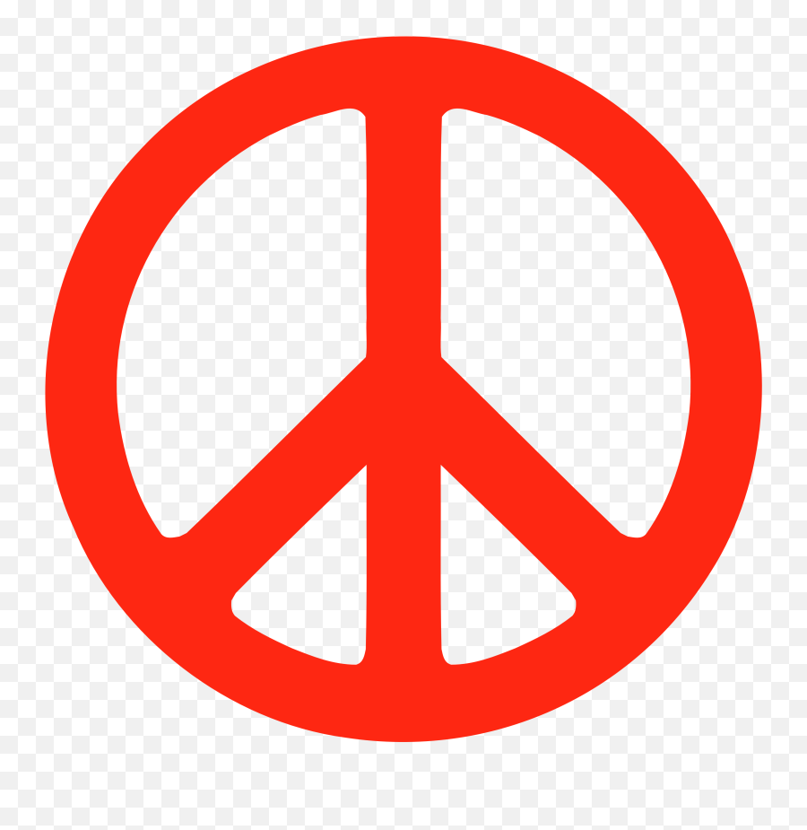 Peace Sign Logo Free Image - Red Peace Sign Clipart Png,Peace Sign Logo