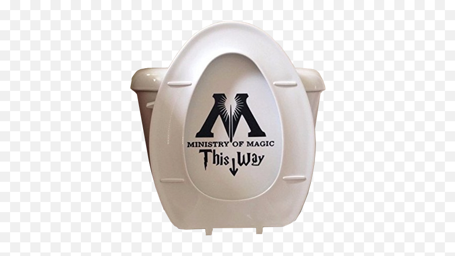 Ministry Of Magic Toilet Decal - Toilet To Ministry Of Magic Png,Ministry Of Magic Logo