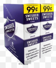 Swisher Sweets Cigarillos Grape - Box Grape Swisher Sweets Png,Swisher Sweets Logo