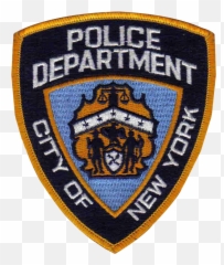 Download Police Patch Png Vector - New York City New York Police Department Badge,New York City Png