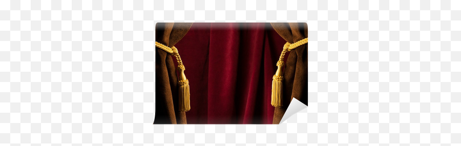 Red Theatre Curtains Wall Mural U2022 Pixers - We Live To Change Knot Png,Theater Curtains Png