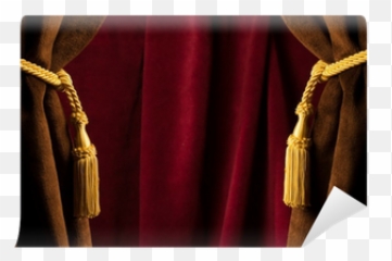Red Theatre Curtains Wall Mural U2022 Pixers - We Live To Change Knot Png,Theater Curtains Png