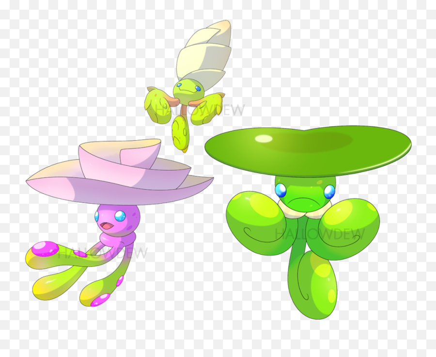 Download Lily Pad Pokemon By Hallowdew - Pokémon Sun And Lily Pad Fakemon Png,Lily Pad Png