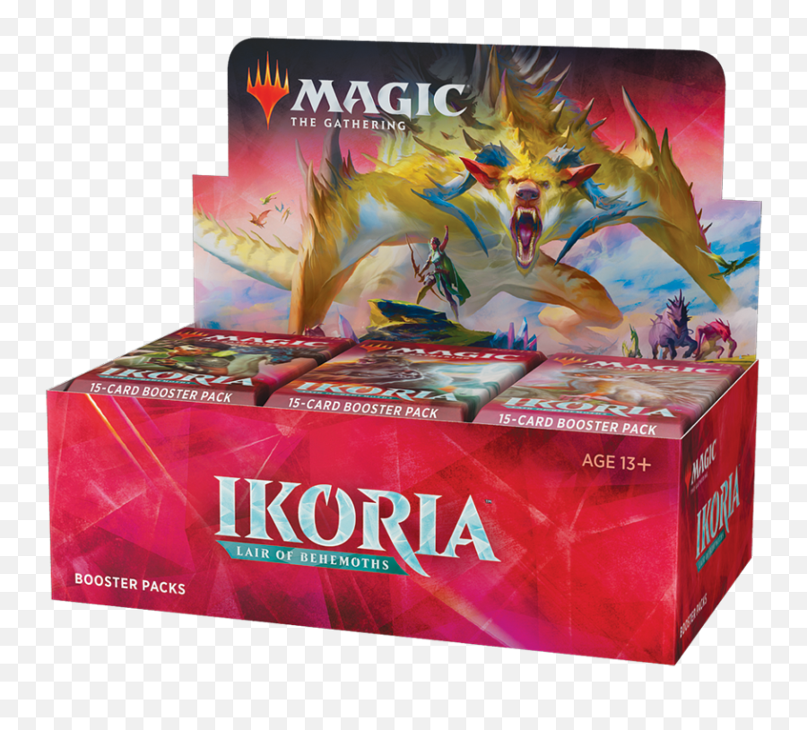 Mtg Ikoria Draft Booster Box - Mtg Ikoria Booster Box Png,Mothra Png