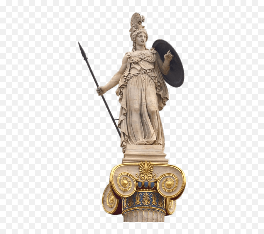 Athena Full Statue Transparent Png - Ancient Greek Statues Transparent,Athena Png