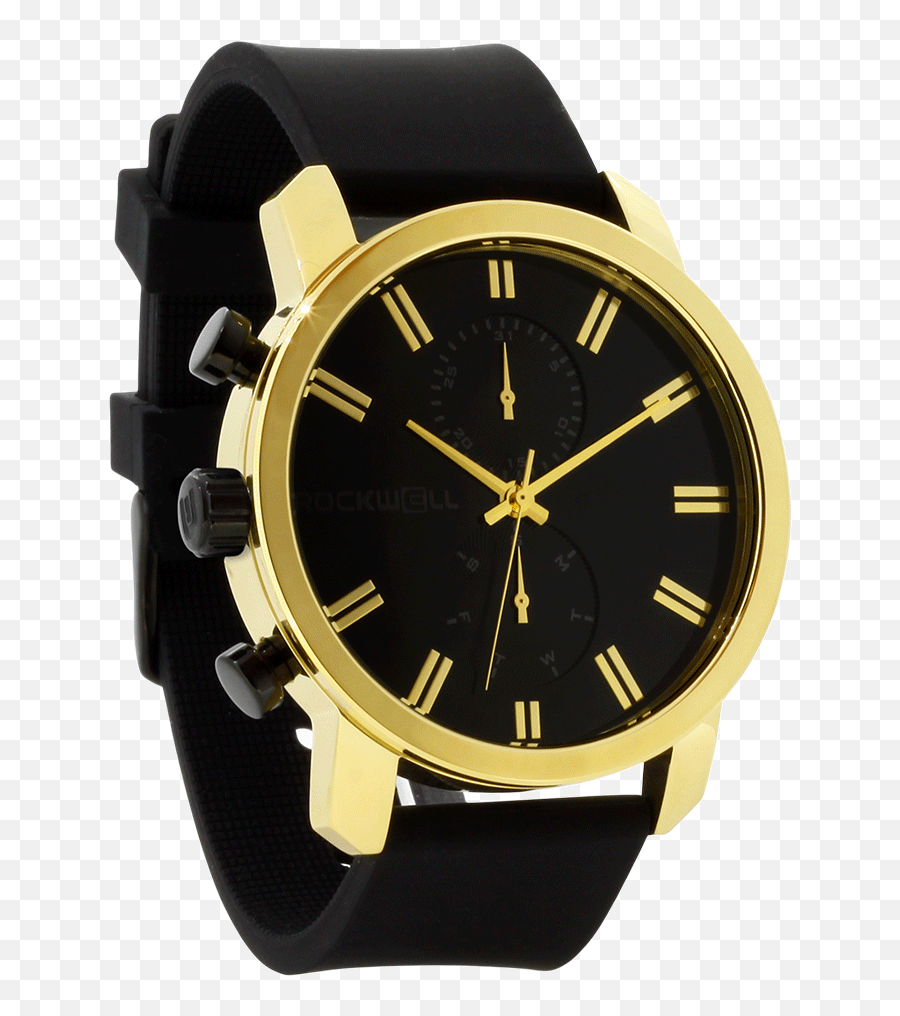 Apollo - Black And Gold Watch Png,Gold Watch Png