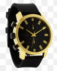 Apollo - Black And Gold Watch Png,Gold Watch Png