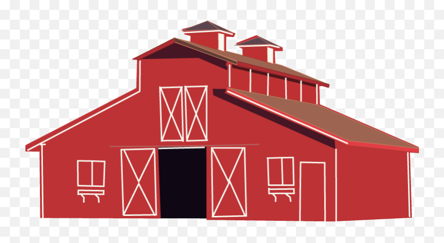 Barn Farm Clip Art - Barn From Animal Farm Png,Warehouse Png