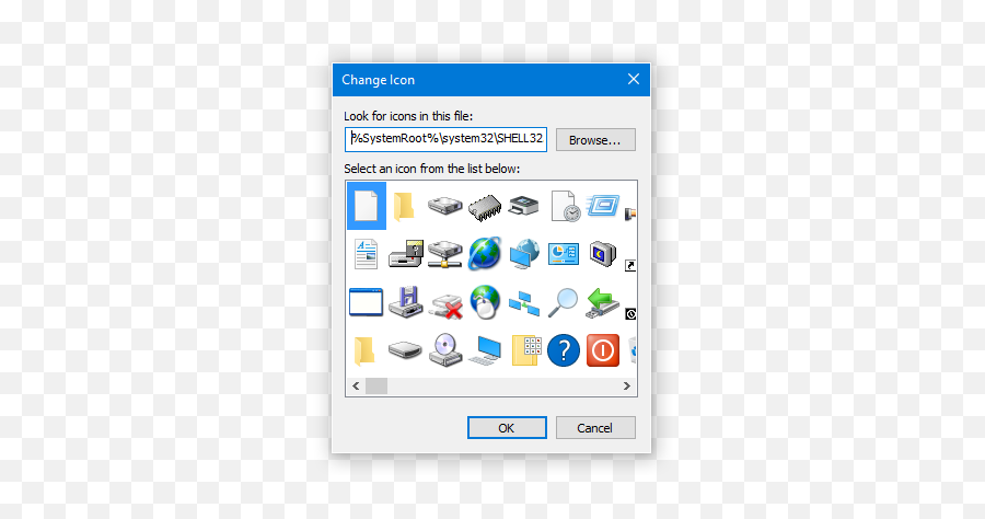 Dx4win Data Updater - List Of The Icons Of The Computer Png,Windows Change Icon Image