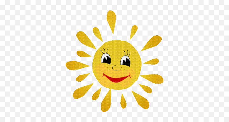 Sun Sonne Soleil Summer Ete Sommer Face Deco Tube Gif Anime - Animation Soleil Png,Animated Facebook Icon