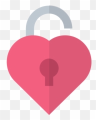 Free Icon - vector icons SVG PSD PNG EPS Ai Heart Unlock Icon