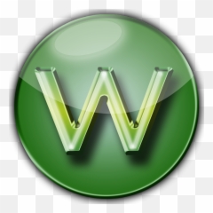 Microsoft Word 2013 Icon - Green HD Png Download Language