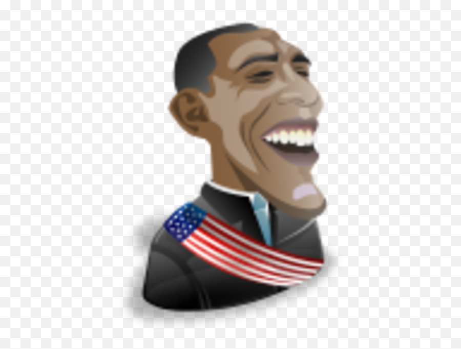 Barak Obama Icon Free Images - Vector Clip Obama Icons Png,Obama Twitter Icon