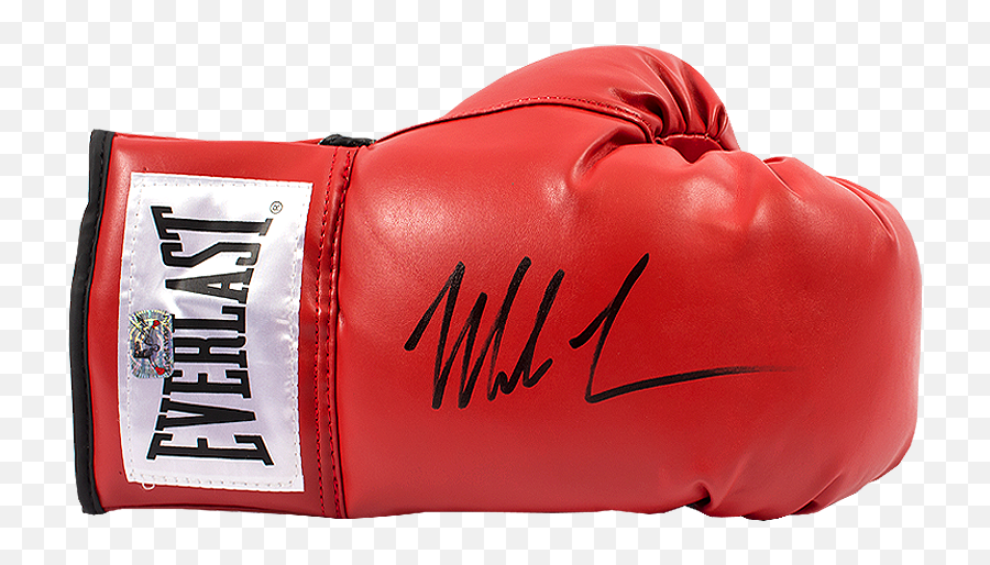 Mike Tyson Signed Red Everlast Boxing Glove Autograph Ebay - Mike Tyson Signed Glove Png,Boxing Gloves Icon