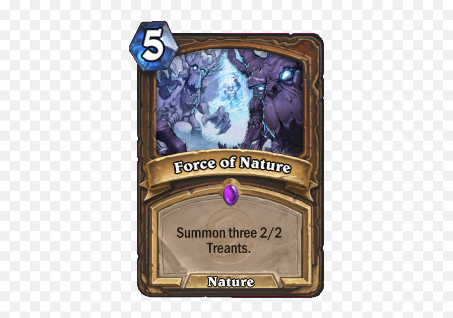Force Of Nature - Hearthstone Wiki Force Of Nature Hearthstone Png,Nature Icon Set