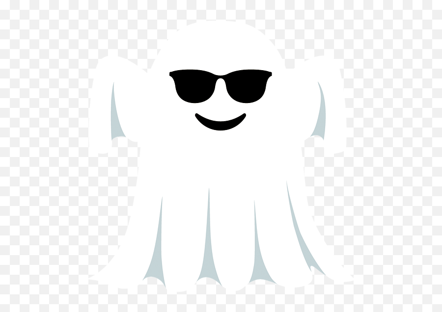 Ghost Shades Onesie For Sale By Carlos Ocon - Ghost Curtain With Shades Png,Snapchat Ghost Icon