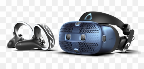 Htc Vive Cosmos Vr Headset - Vr Headset With Controller Png,Vr Headset Png