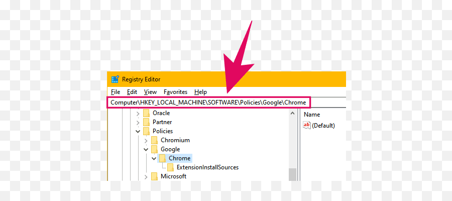 How To Remove Managed By Your Organization In Chrome - Vertical Png,Regedit Icon