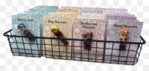 Sam U0026 Nala Worry Doll Display With 60 Dolls - Mesh png