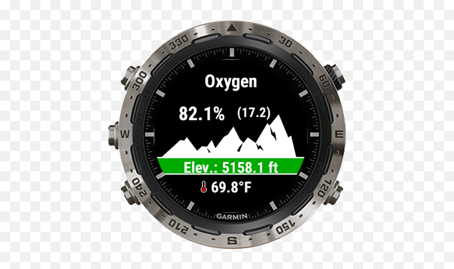 Oxygen Widget Garmin Connect Iq - Marq Garmin Png,O2 Icon