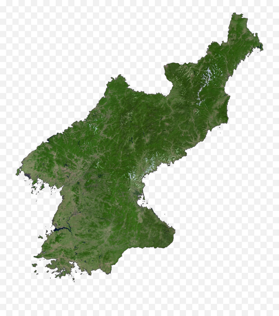 North Korea Map - Gis Geography North Korea Map Free Png,Yalu Icon