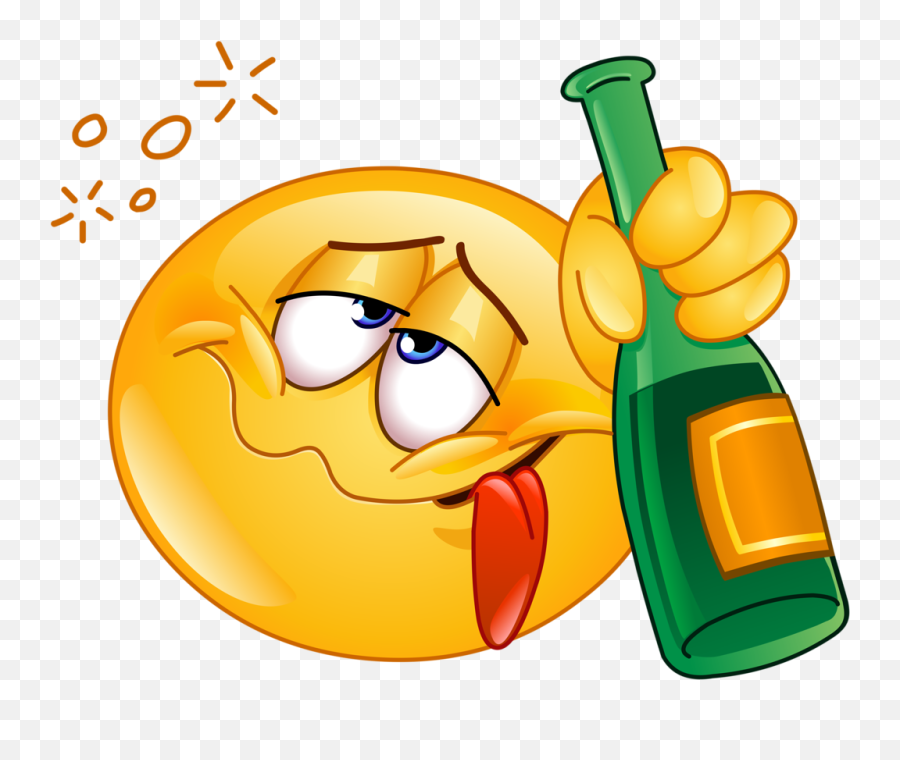 Elvis Clipart Emojis Transparent Free For - Emoticon Drunk Png,Smiley Png