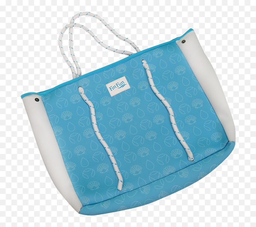 Blue Neoprene Tote Bag Clipart - Full Size Clipart 2289674 Shoulder Bag Png,Bag Png
