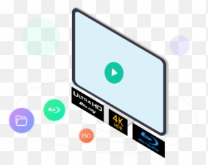 Best Blu - ray Player Software to BlurayDVD on WindowsMac Smart Device png